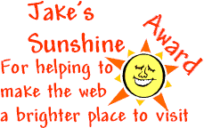 Jake's Sunshine Award